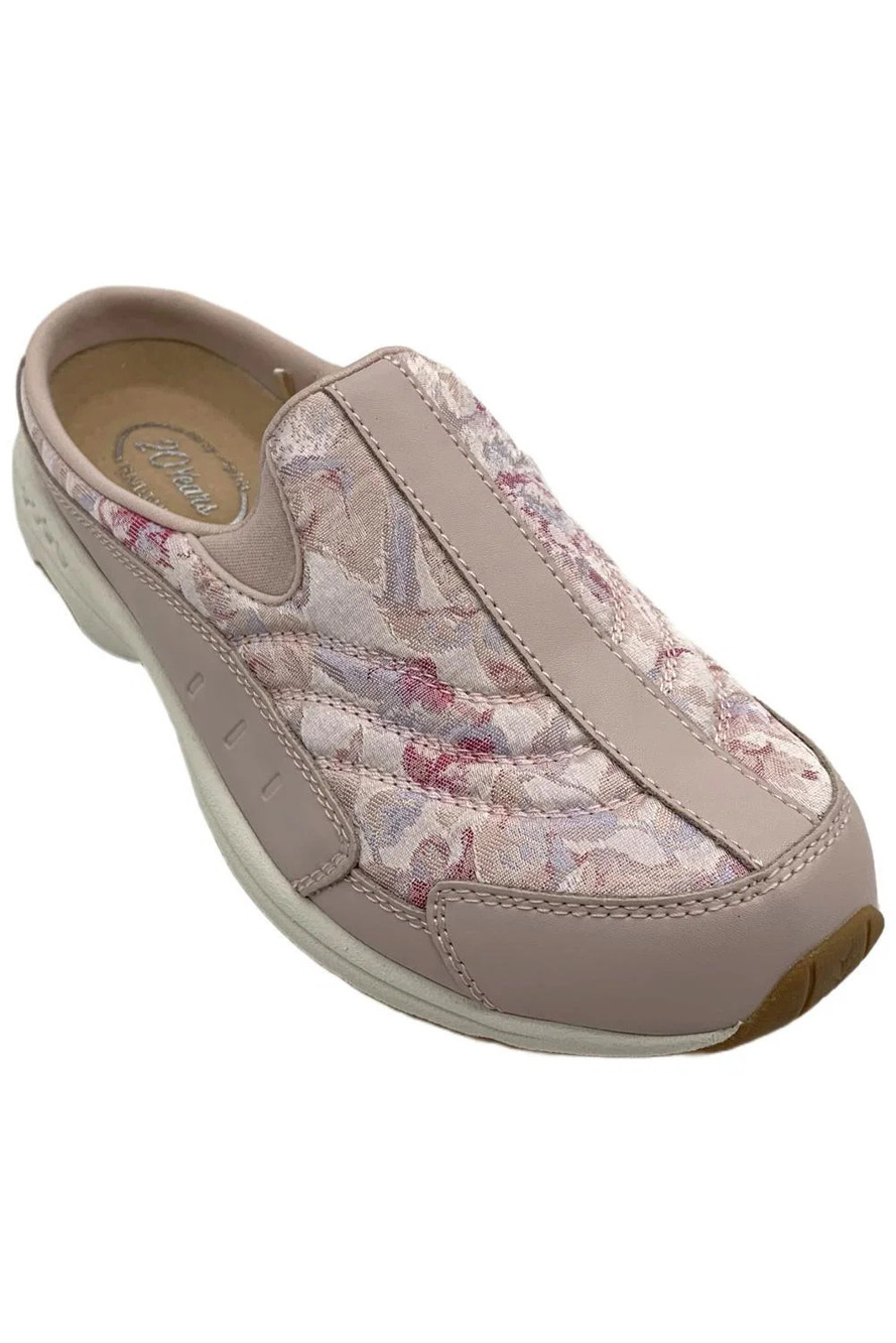 Easy Spirit Women's Traveltime Slipper Light Pink/Floral - Narrow